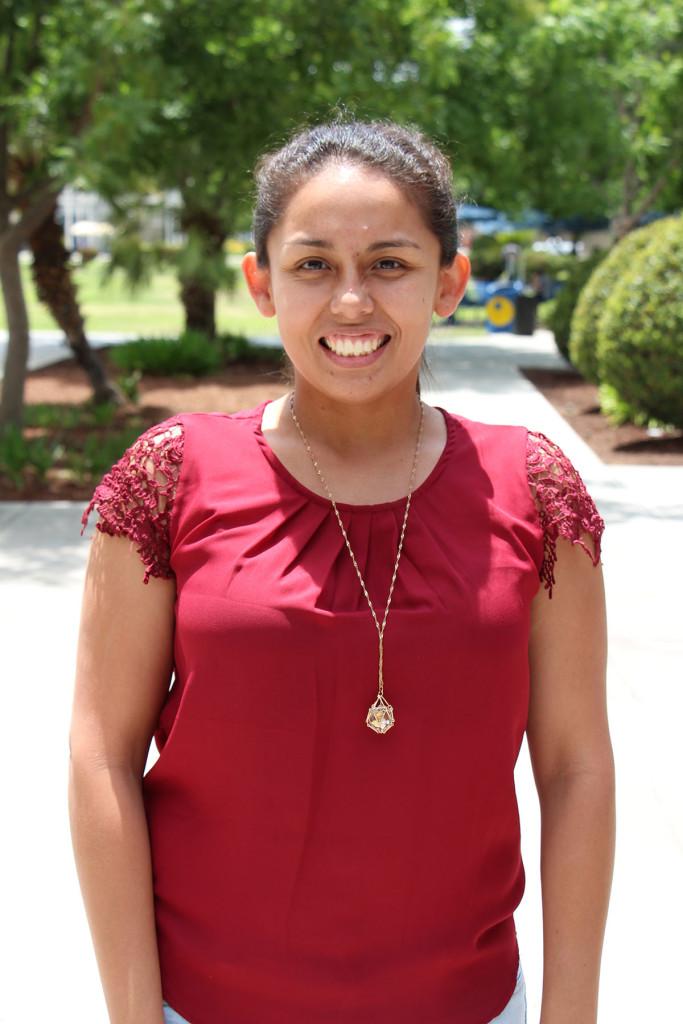 Suzanne Martinez, 27, biology I plan on continuing my education through San Jose State to pursue my career in CLS [Clinical Lab Science].