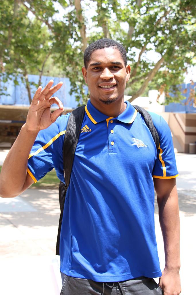Kevin Mays, 23, liberal studies I’m going to play professional basketball in either France or Italy.