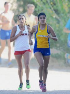 Junior Angel Valdez became the first cross-country runner to qualify for the NCAA West Regionals in the program's 39-year history on Saturday, Oct. 29 at the WAC Championships. Photo courtesy of gorunners.com 
