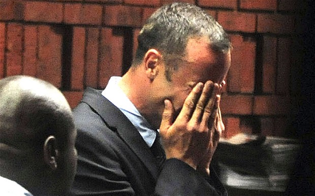 Oscar Pistorius is the latest high-profile athlete to face legal trouble. Pistorius allegedly murder his girlfriend, Reeva Steenkamp, on Feb. 14. Image from telegraph.co.uk