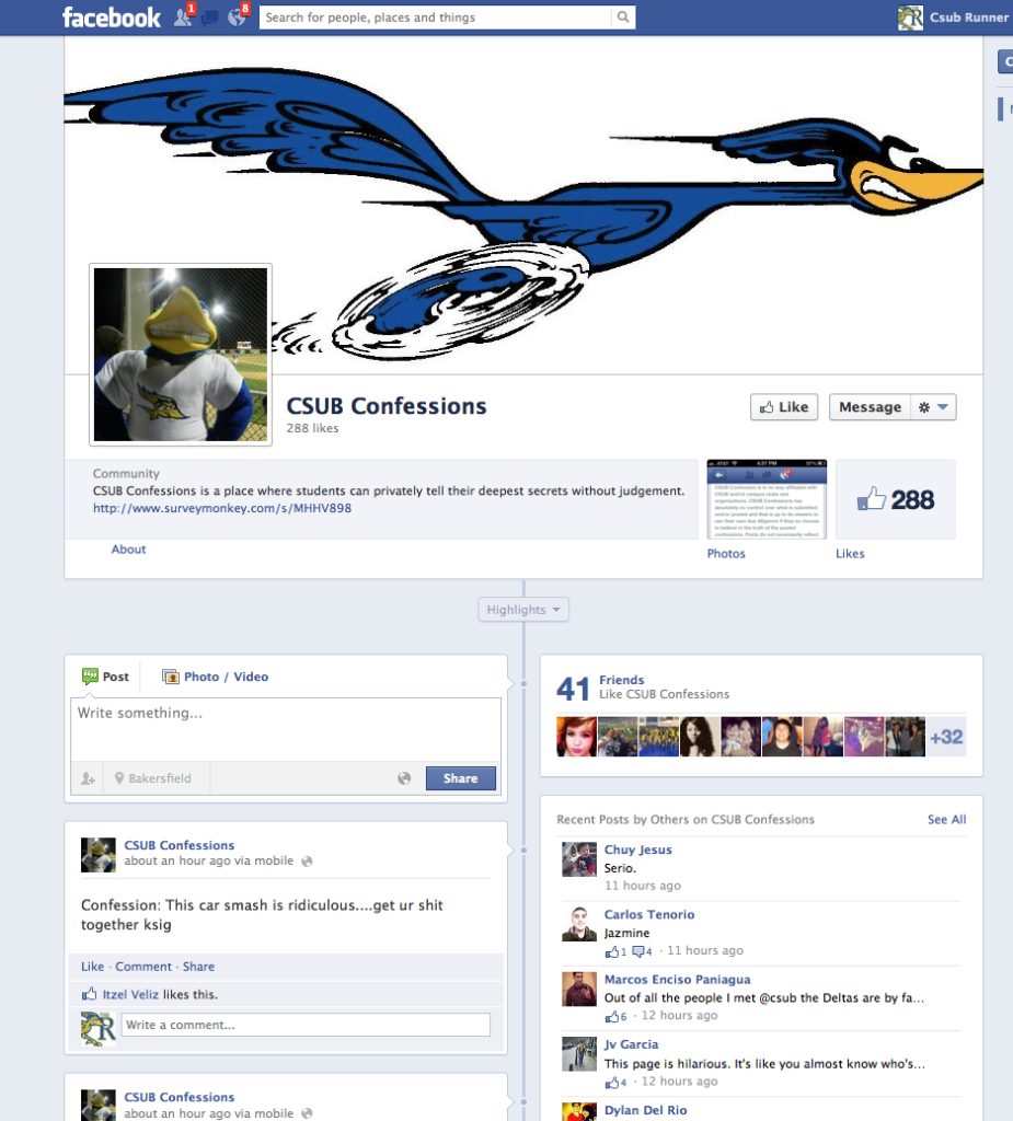 Facebook Confessions Page Causes Controversy 
