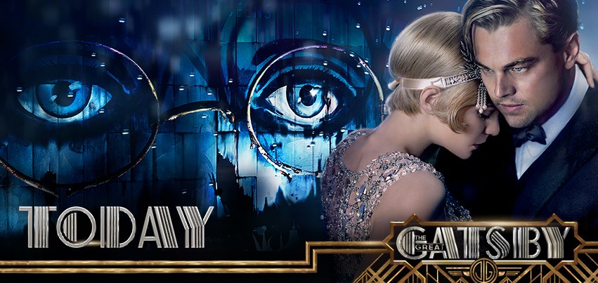 In the movie "The Great Gatsby," originally a novel by F. Scott Fitzgerald, the eyes of God are continuously referenced to depict that all sins are seen and nothing escapes.