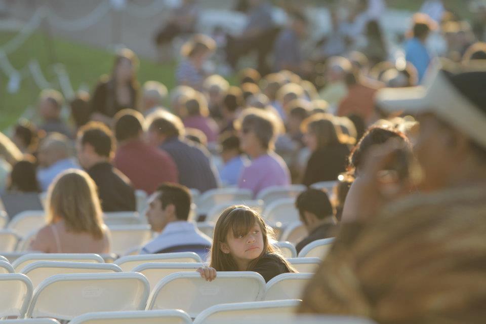 Weather conditions during last year's commencement on Friday, June 15 led to empty seats. An evening ceremony would benefit both graduates and those in attendance. Image from CSUB's Facebook page.