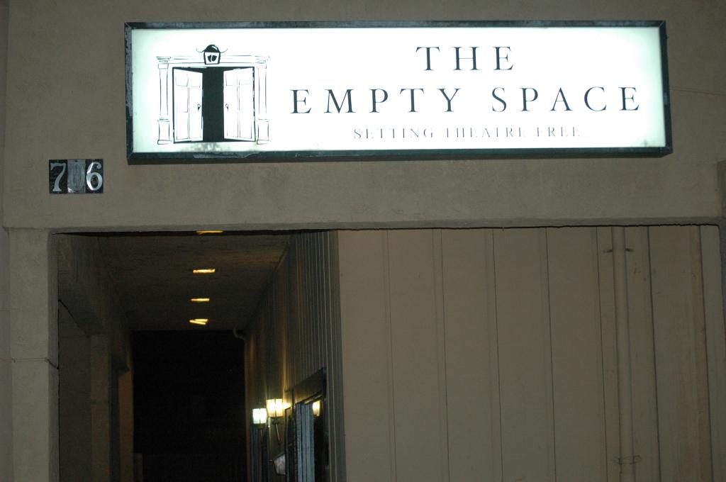The Empty Space Theatre is a great venue for theater-loving people. (Casey Webb/The Runner).