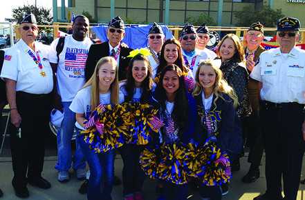 CSUB Spirit Squad honors veterans