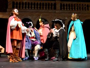 The cast of "The Gamester" held their last dress rehearsal on May 20 at the Doré Theatre. The play is directed by Zoe Saba. 