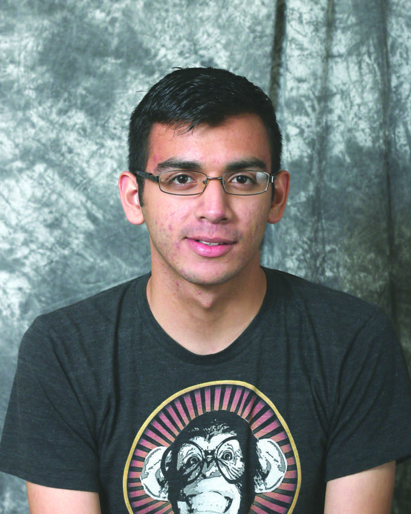 Jesus Banuelos, candidate for Executive Vice President. AJ Alvarado/The Runner