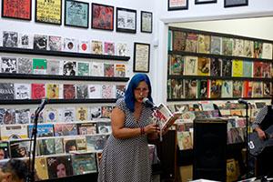 Punk legend rocks downtown record store with newest book and band