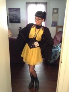 Patricia dresses as Silk Spectre. Photo courtesy of Patricia Rocha