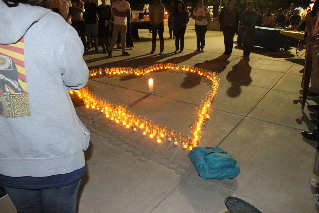 CSUB hosts the Candlelight Event, which remembers those who lost their lives because of suicide. This was the second straight year CSUB has held this event.
Photo by Dayshanae James/The Runner