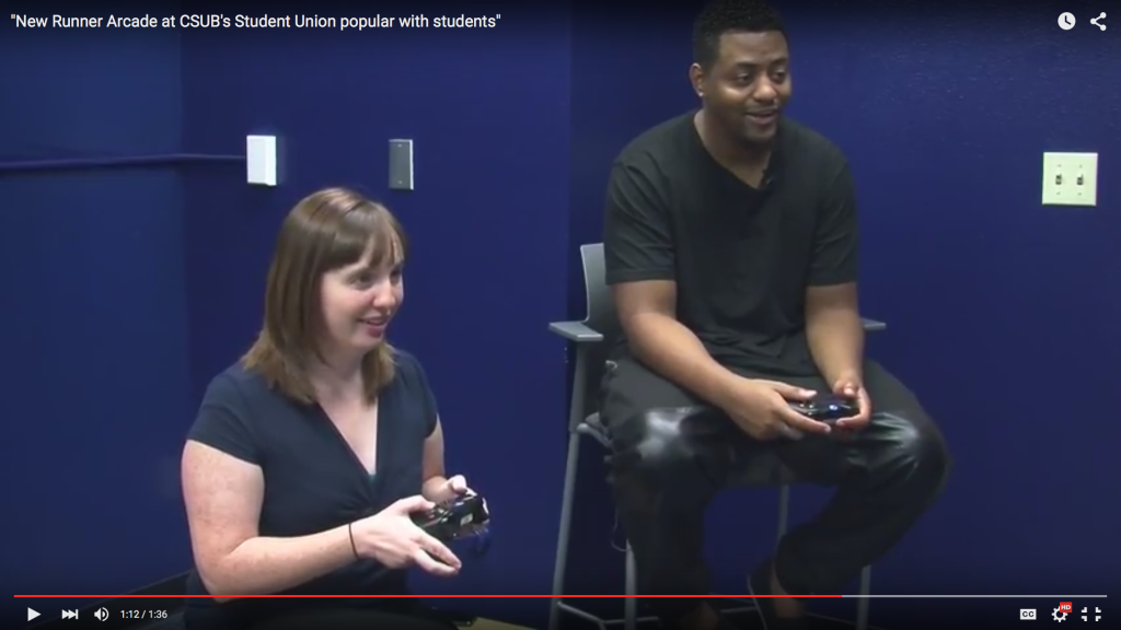 New Runner Arcade at CSUB's Student Union popular among students