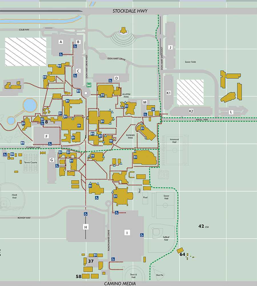 Areas in white show the proposed new parking lot locations, which would need to be paid for through increased fees.