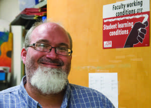 Jim Scully, music lecturer, “The tentative agreement, which we haven’t voted on yet, seems to be very much in line with what we asked for. I think it’s a very reasonable agreement.” 