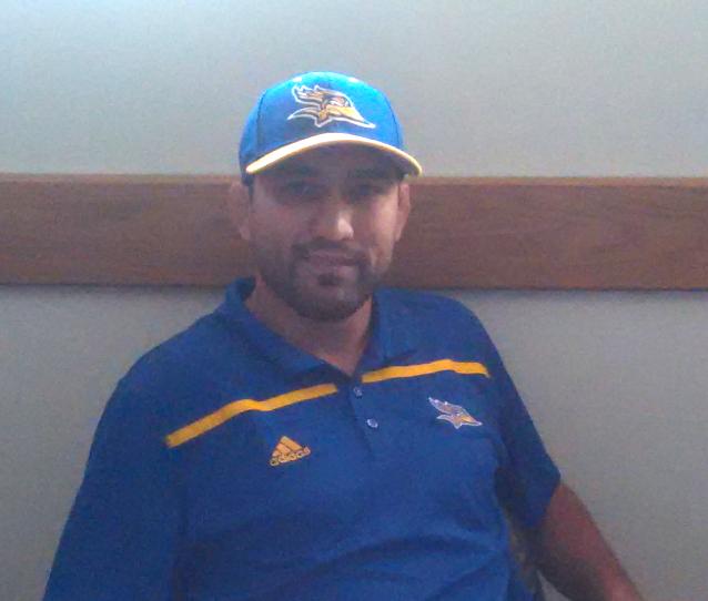 Manny Rivera is the fourth head wrestling coach in CSUB history.
Photo by Esteban Ramirez/The Runner