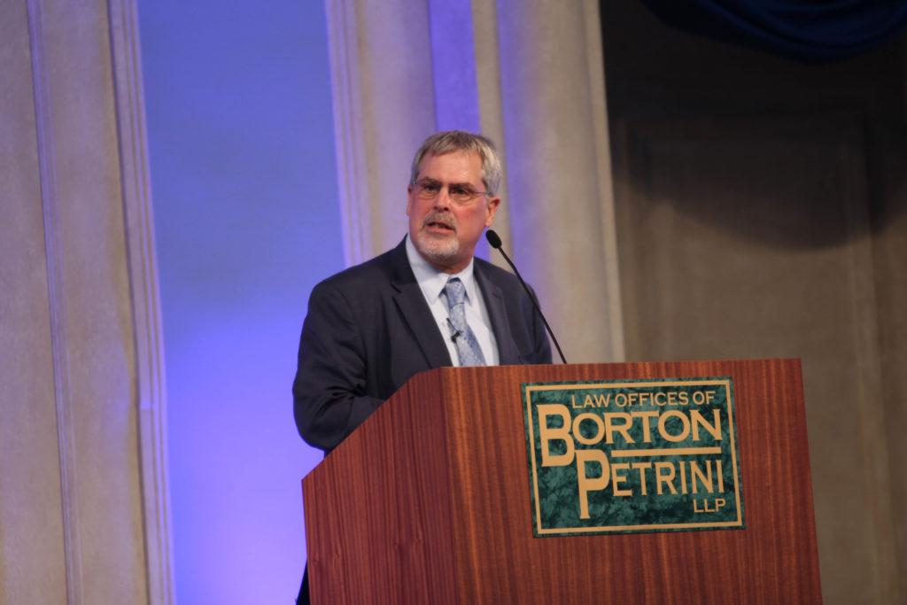 Captain Phillips was the surprise speaker of the evening at the Bakersfield Business Conference on Oct. 8.