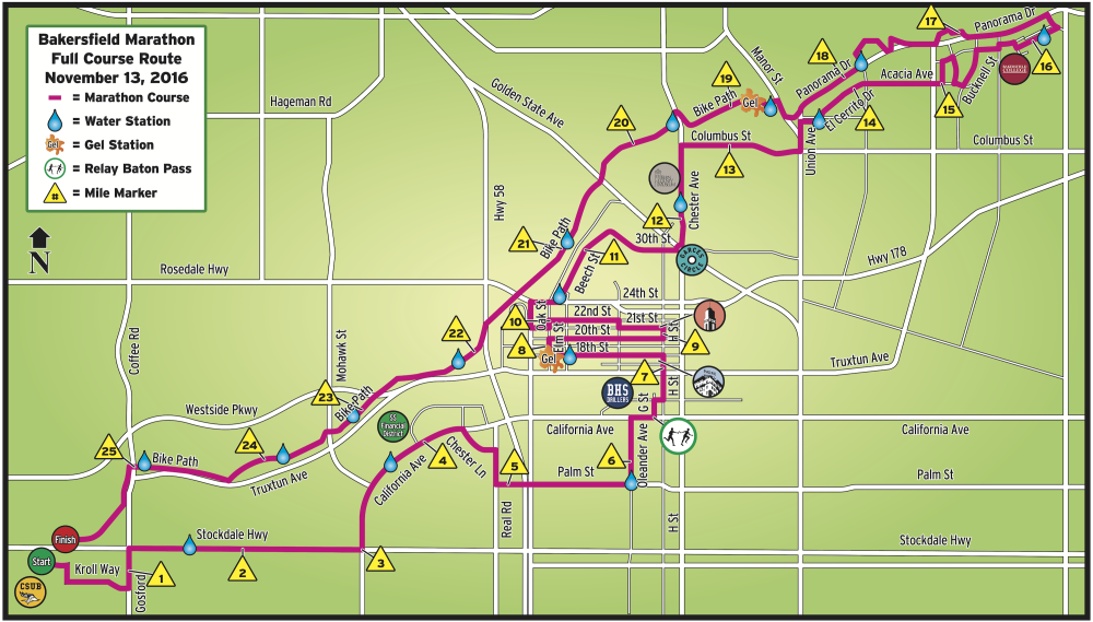 Bakersfield Marathon to close streets for the race The Runner