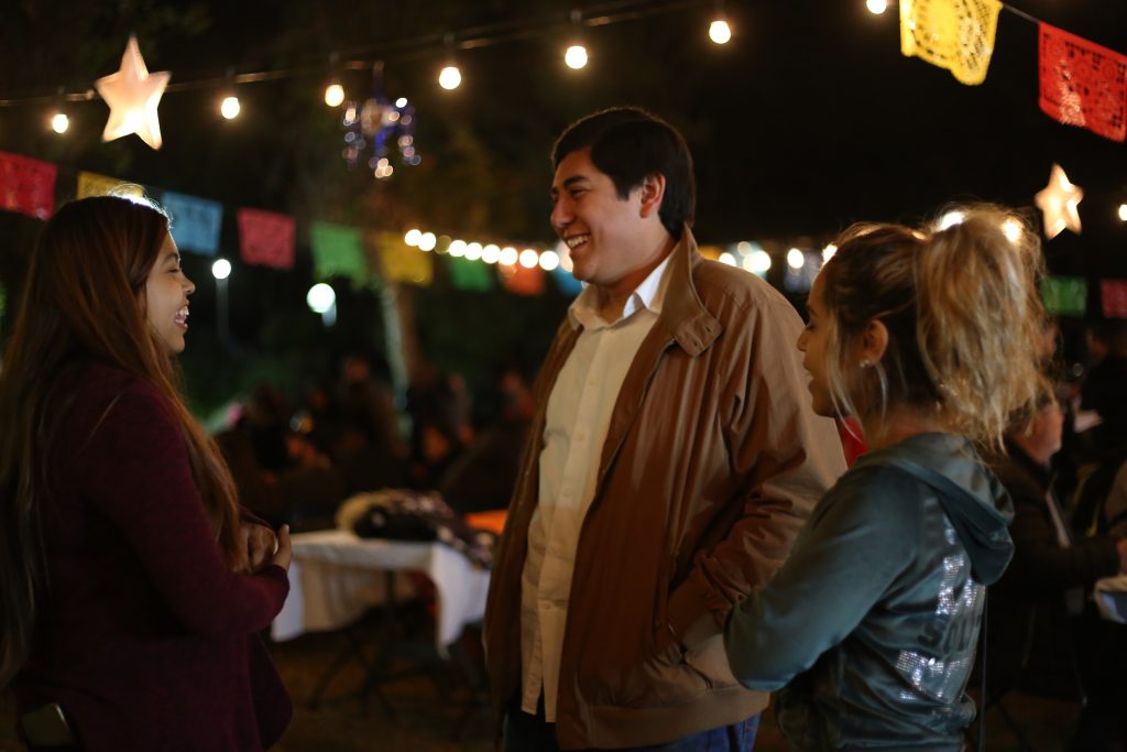 Guadalupe Nuñez explains the meaning and traditions of posada on Thursday, Nov. 17.