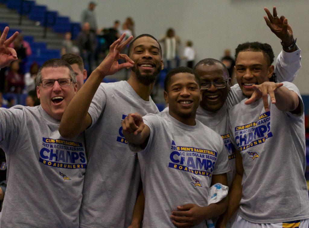 The Roadrunners defeated Chicago State University to clinch their first outright regular season WAC title in program history.
Photo by Peter Castillo/The Runner