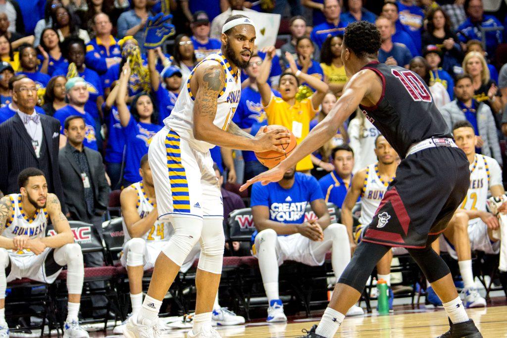 AJ Alvarado/The Runner
Junior swingman Shon Briggs shines bright during the National Invitational Tournament and propels CSUB to the semi-finals. 
