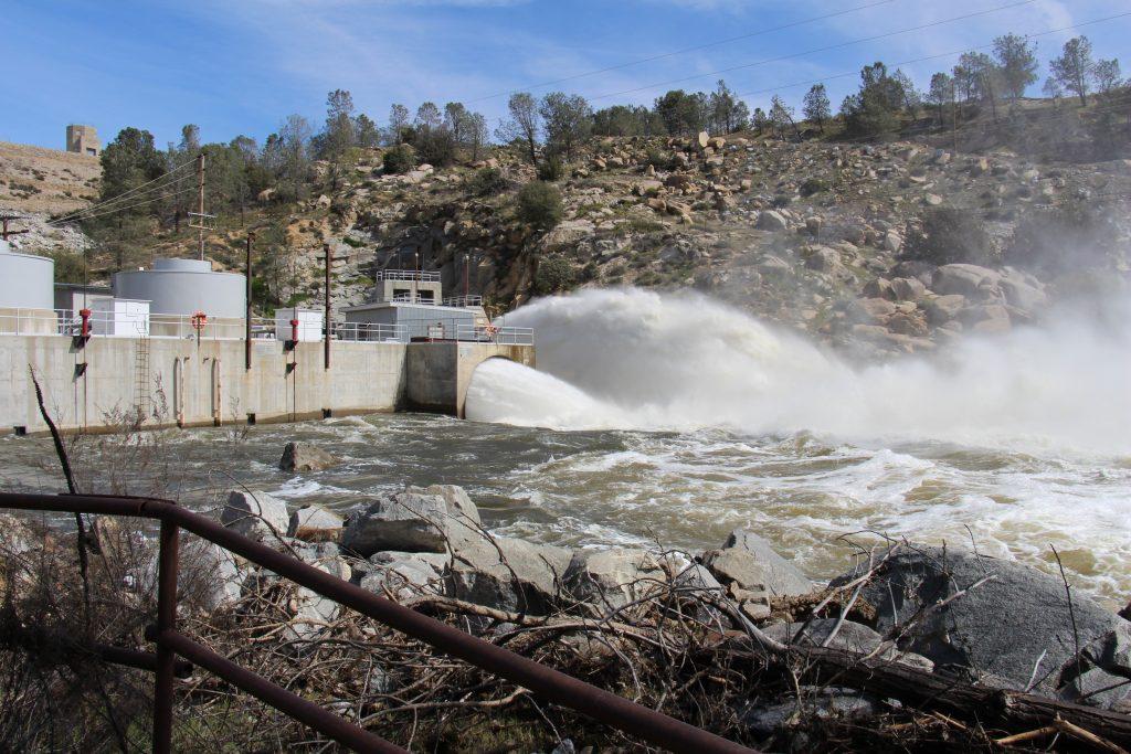The U.S. Army Corps of Engineers will begin fixing the Lake Isabella Dam this year, with the project continuing in 2018.
Photo by Devon Halsell/ The Runner 
