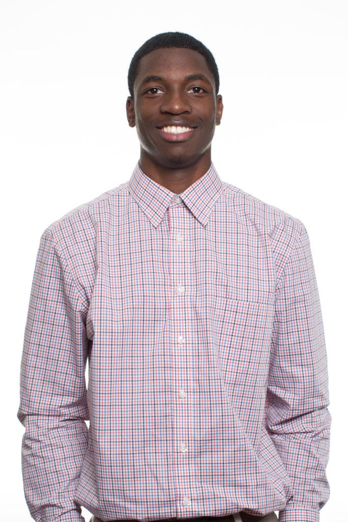 Vice President of Finance candidate Justin Mckicnley.
Photo by Christopher Mateo