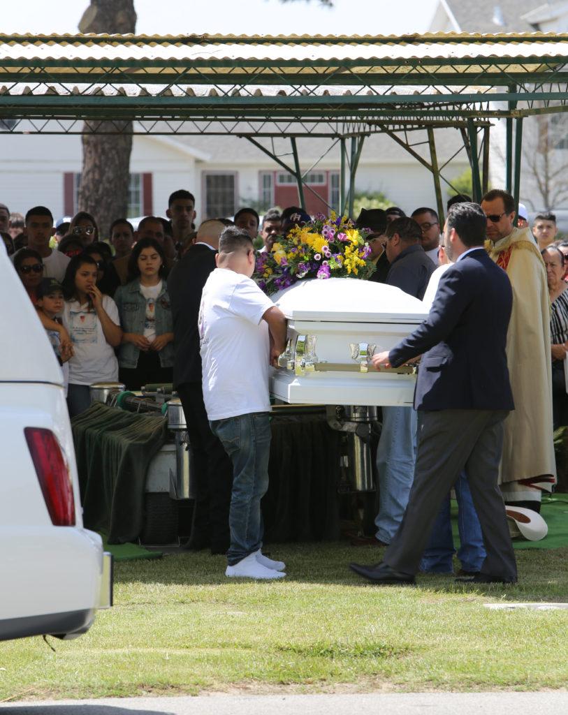 Csub student Ismael Castro was laid to rest on Friday. Photo y Aj Alvarado/ The Runner 