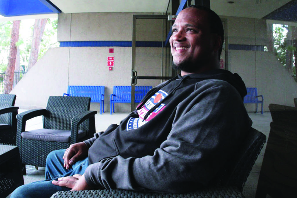 Brent McCanahan II talked at CSUB about his life and his experience with Kappa Alpha Psi.
Photo by Veronica Morley/The Runner