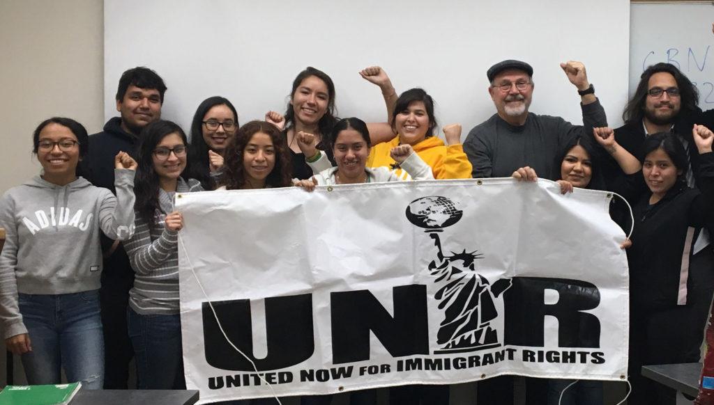 The United Now for Immigrant Rights club was renewed this last semester. Next semester the club will meet on Thursdays at 4 p.m. in the DDH.
Photo courtesy of Ana Chavez