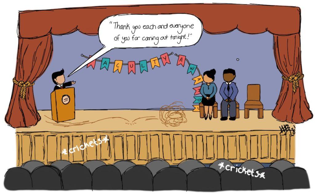 Faculty awards pay cash prizes