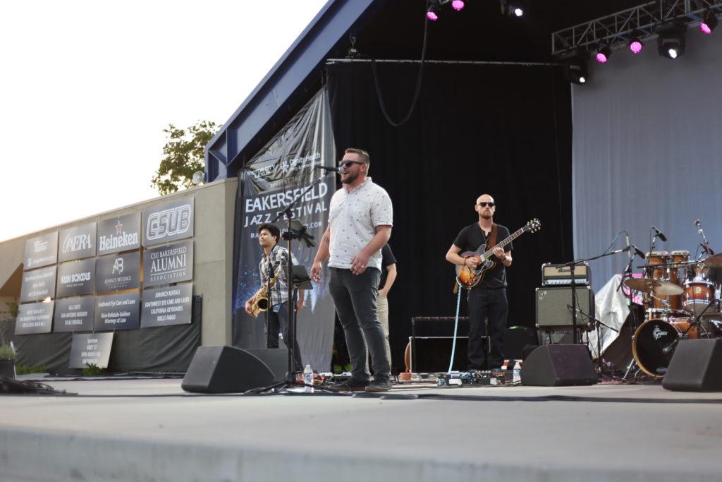 By Karina Diaz/The Runner
Soulajar brought out the crowd on the first day of the jazz festival last year on April 28, 2017.  
 
