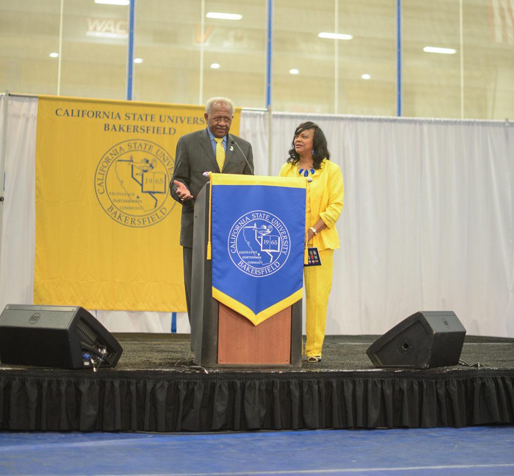 CSUB honors President Mitchell