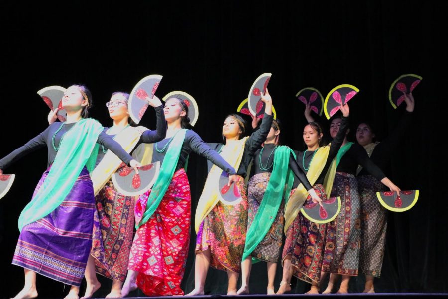 On April 5, Pilipino women dance inside the Dore Theatre for Pilipino Culture Night.

All photos by Sergio Hernandez/The Runner