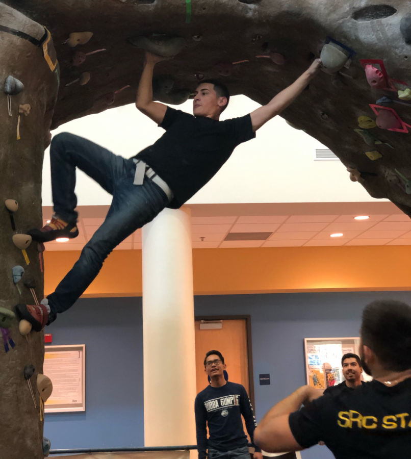 Photo courtesy of the SRC Climbing Club