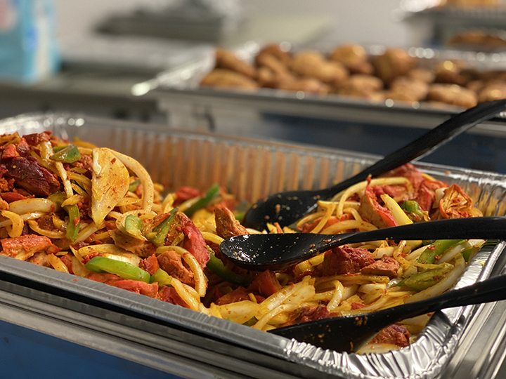A traditional appetizer served at Diwali is Chicken Tikka (pictured above). This dish is served with sautéed veggies and chicken. Usually, the chicken is made in a tandoor, a cylindrical clay or metal oven. 