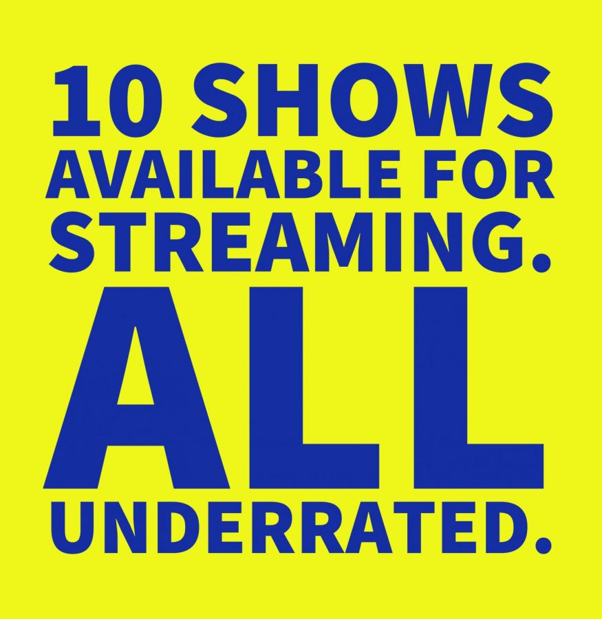 Ten highly underrated shows for the adventurous binge viewer