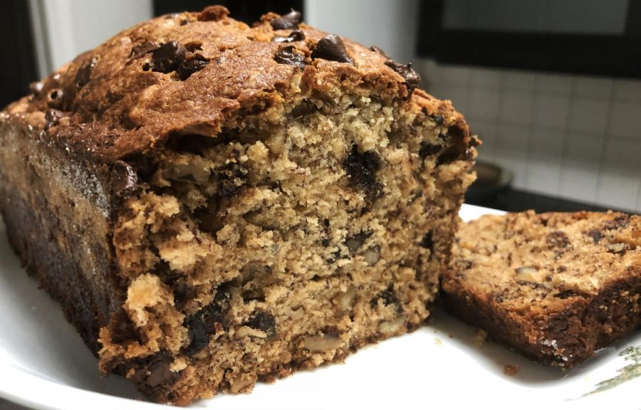 This banana bread stays moist for days, and can be frozen for later.