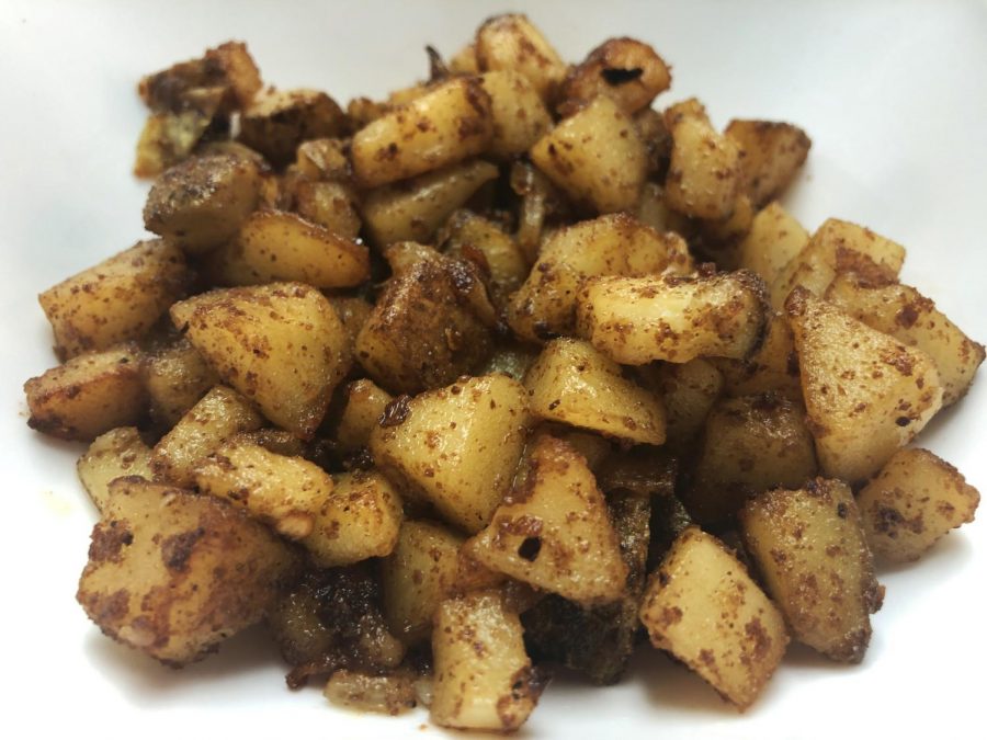 Warning: these potatoes are extremely spicy and may cause intestinal discomfort. Please be aware of your body's limits.