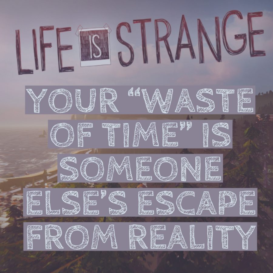 Stills were taken from "Life is Strange" for iOS.