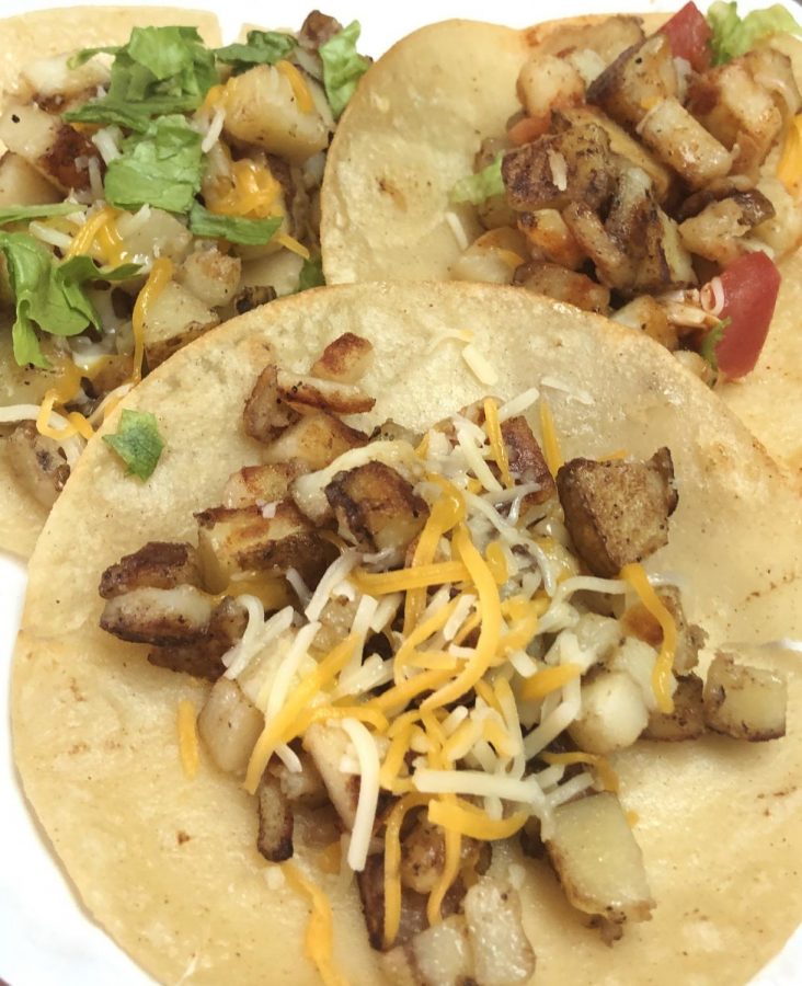 Runner recipe: Potato tacos