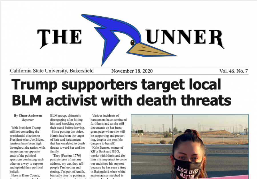 Nov. 18, 2020 Issue of The Runner