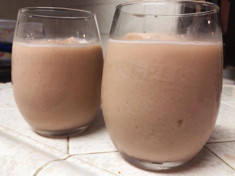 The sweet drink is a fruity way to satisfy your taste buds. 