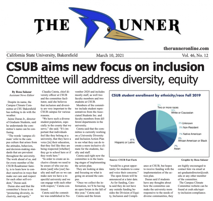 March 10, 2021 Issue of The Runner