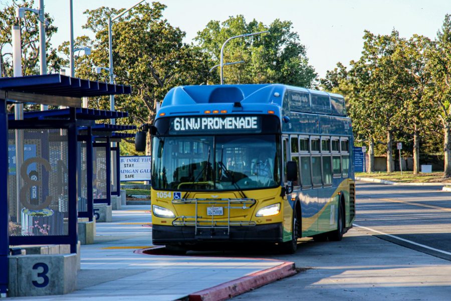 The new GET Bus transit stations at CSUB will provide additional room for transportation for the campus