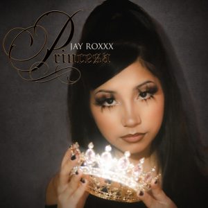 Musical art cover of woman holding a crown 