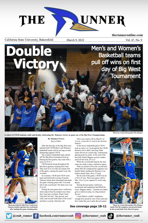 latest issue cover of basketball team victories