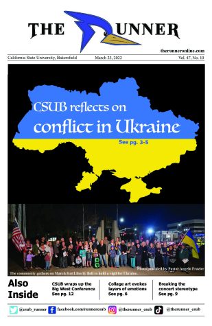 Latest Issue: CSUB refelcts on conflict in Ukraine