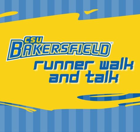 CSU Bakersfield Runner walk and talk poster