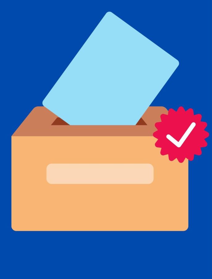 illustration of ballot and box with checkmark