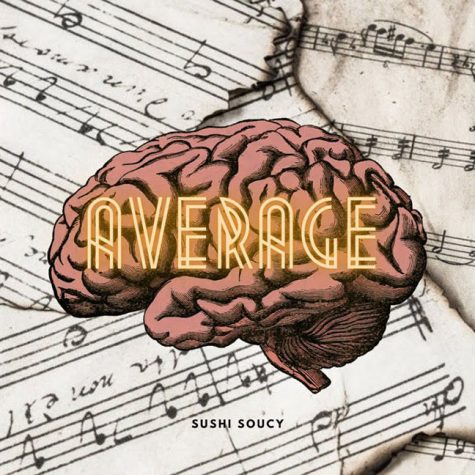 Cover of the single "Average" by Sushi Soucy from Spotify