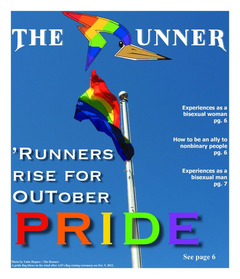 Latest Issue: Runners rise for OUTober pride.